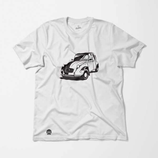 Koszulka z samochodem Citroen 2CV