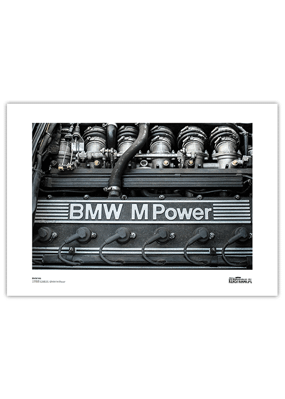 Plakat BMW M Power