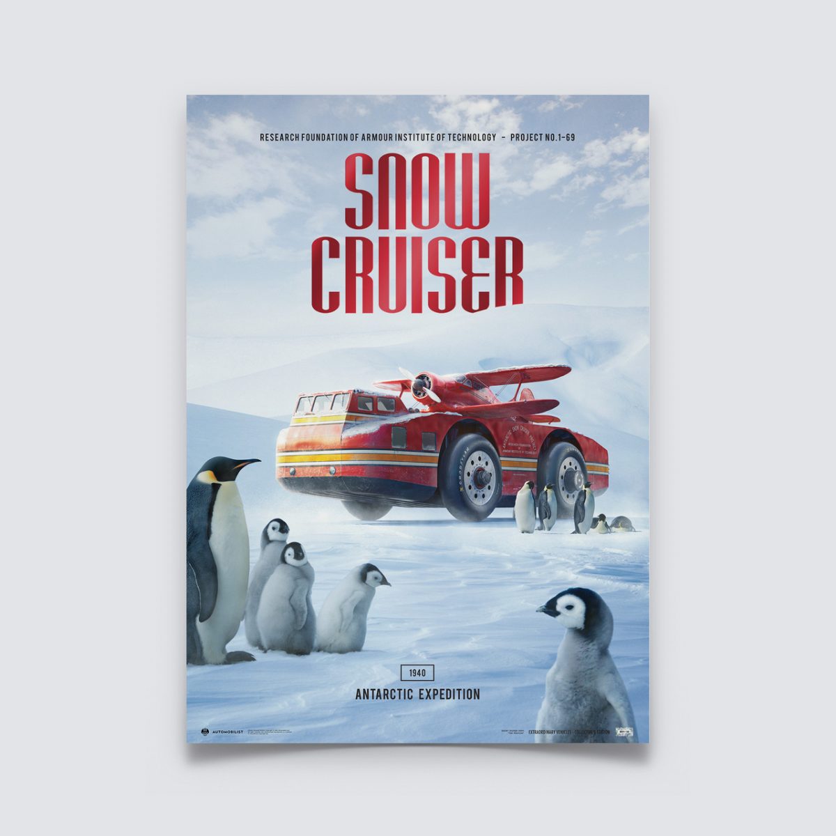 Antarctic Expedition 1940 - Snow Cruiser ’The Penguin’ | Collector’s Edition