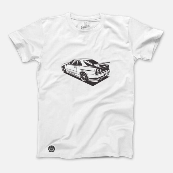 Koszulka z samochodem Nissan Skyline JDM