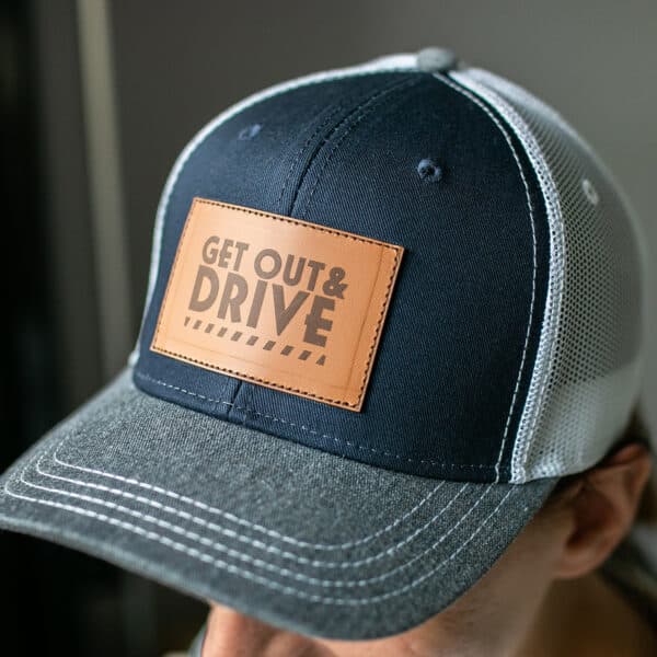 Limitowana czapka z daszkiem - skórka „Get out & Drive”