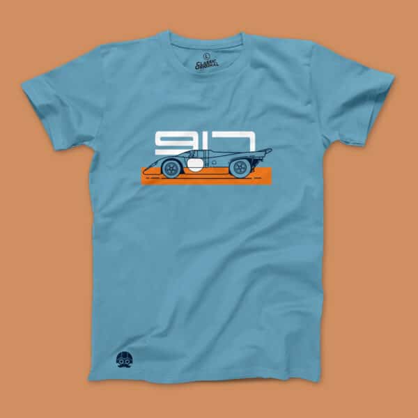 Koszulka dla fanów motoryzacji z Porsche 917